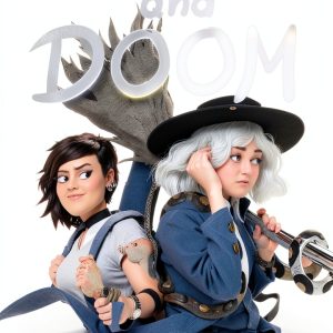 Doughnuts and Doom Graphic Novel by Top Shelf Productions-0