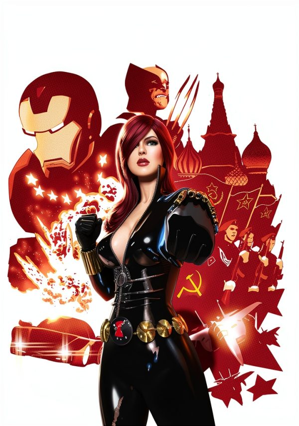 Marvel Black Widow Graphic Novel Kindle Edition 144‑Page Comic Book-0