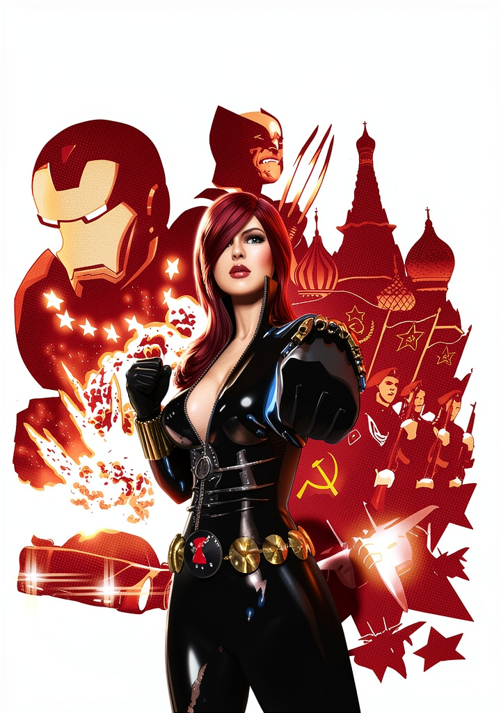Reading Marvel Black Widow Kindle graphic novel on a coffee‑shop table with a Kindle Paperwhite