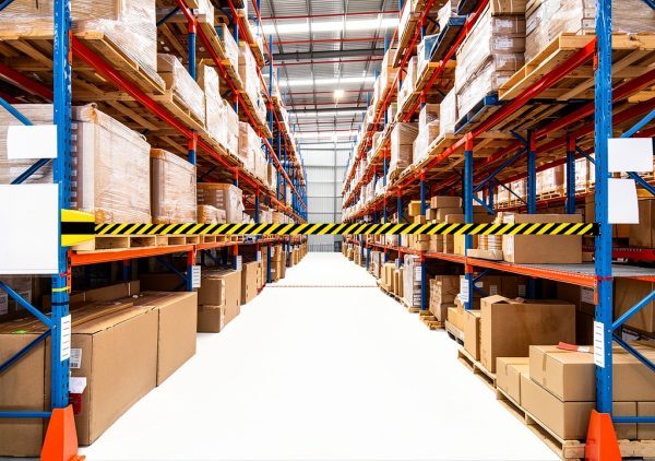 Magnetic Mount Belt Barrier 30ft Black Yellow Crowd Control Warehouse-6