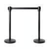 Amazon Basics Crowd Control Stanchions 6.5 ft Retractable Belt Pack 2-0
