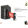 Magnetic Retractable Wall Mount Barrier 16.4ft Black ABS by Barydat-1