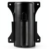 Wall Mounted Retractable Belt Barrier QWORK 10' Black 2‑Pack-1