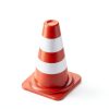 Mini Traffic Cones Pretwad 30pcs Orange Plastic Safety Barriers-1