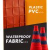 Collapsible Safety Cones 18" HiGiant Orange Foldable Reflective Collar-6
