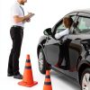 Collapsible Safety Cones 18" HiGiant Orange Foldable Reflective Collar-1