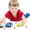 Mini Traffic Cones NUOBESTY 50pcs Plastic Roadblock Toys for Kids-2