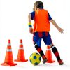 Collapsible Safety Cones 18" HiGiant Orange Foldable Reflective Collar-7
