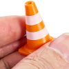 Mini Traffic Cones NUOBESTY 50pcs Plastic Roadblock Toys for Kids-7