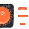 Traffic Safety Cones BESEA 28in Orange Heavy-duty PVC 8-Pack-6