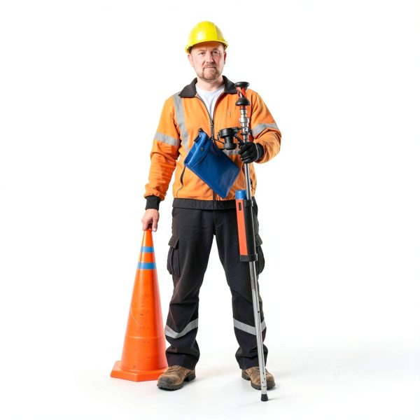 28 Inch Collapsible Traffic Safety Cones TENKAIWICK 2 Pack Foldable-2