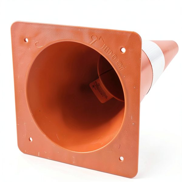 15 inch Traffic Safety Cones Alytree Orange Reflective Collars 4 Pack-4