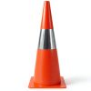 15 inch Traffic Safety Cones Alytree Orange Reflective Collars 4 Pack-5