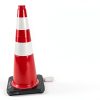Traffic Safety Cones BESEA 28in Orange Heavy-duty PVC 8-Pack-5