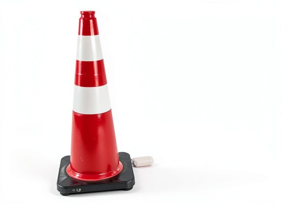 Traffic Safety Cones BESEA 28in Orange Heavy-duty PVC 8-Pack-5