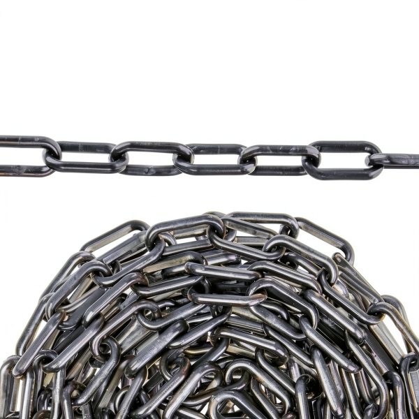 US Weight 2" x 100' Yellow Plastic Safety Chain – Model U2351YEL-5