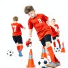 15 inch Traffic Safety Cones Alytree Orange Reflective Collars 4 Pack-2