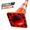 RoadHero 10 Pack 28 Inch Traffic Cones Orange with Reflective Collar-5